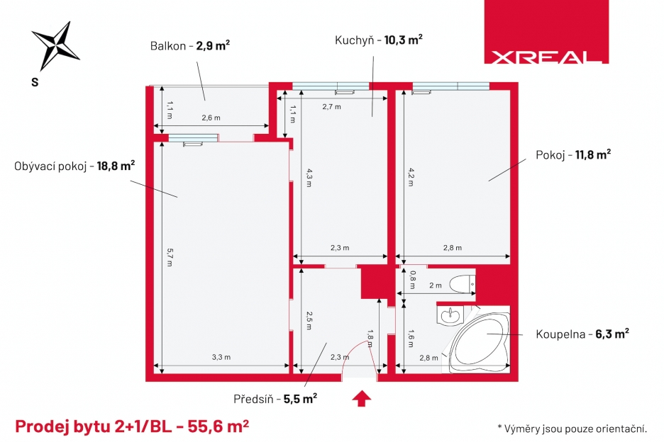 XREAL-Prodej-Praha-11-Háje-Hviezdoslavova-15-Byt-2D-2